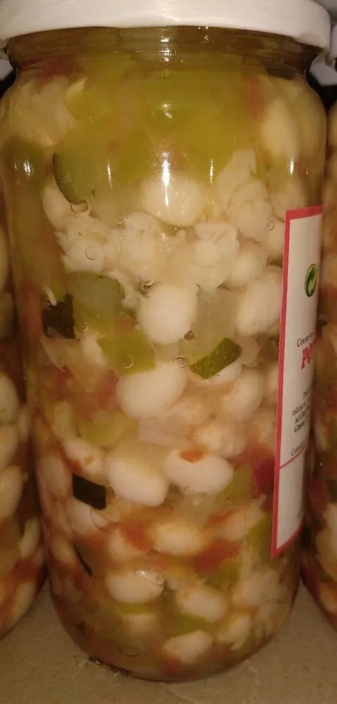 Potxas con verduras