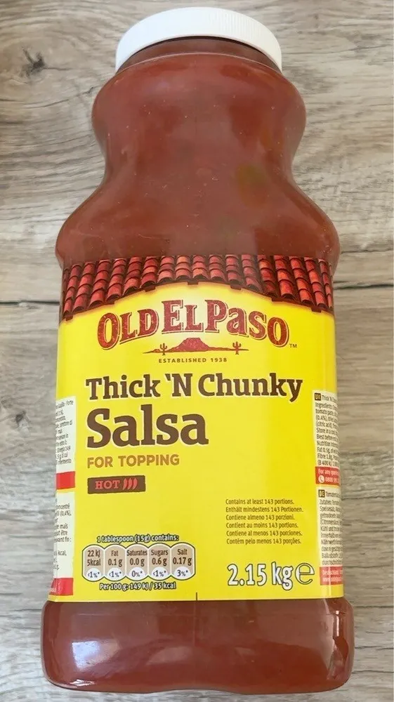 Thick’N chunky salsa