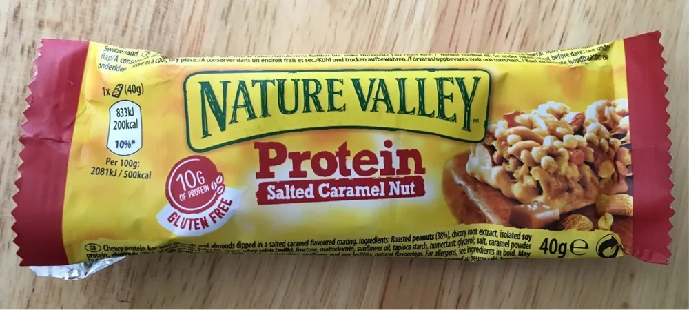 Nature Valley protein salted caramel nut