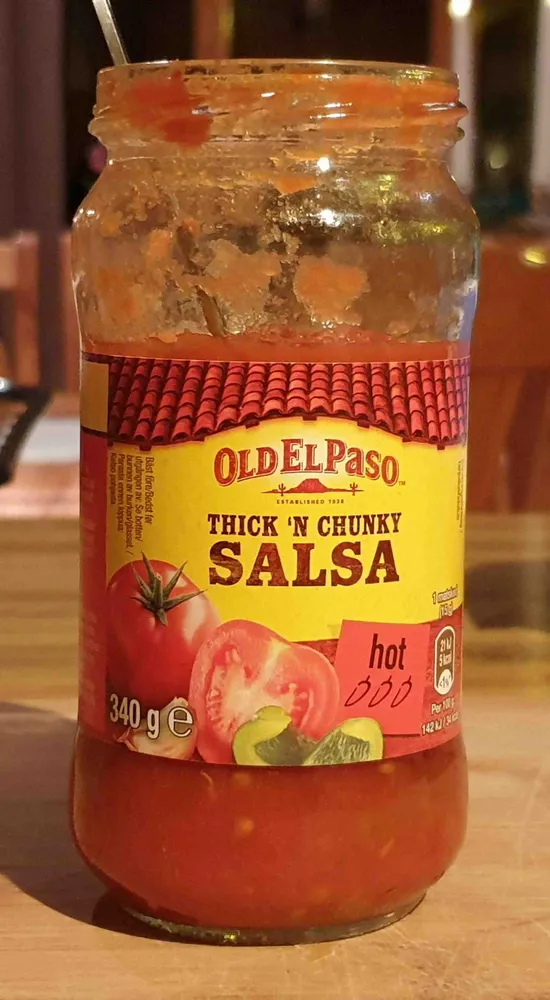 Thick 'n chunky Salsa Hot