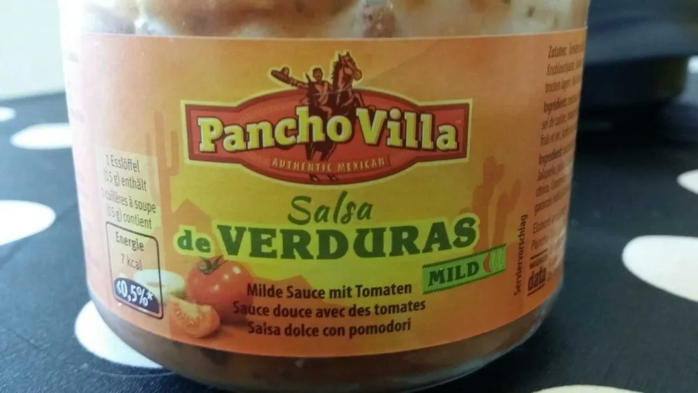Salsa de Verduras Mild