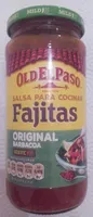 Salsa para cocinar fajitas original barbacoa suave