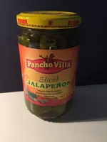 Sliced Jalapeños - Pancho Villa