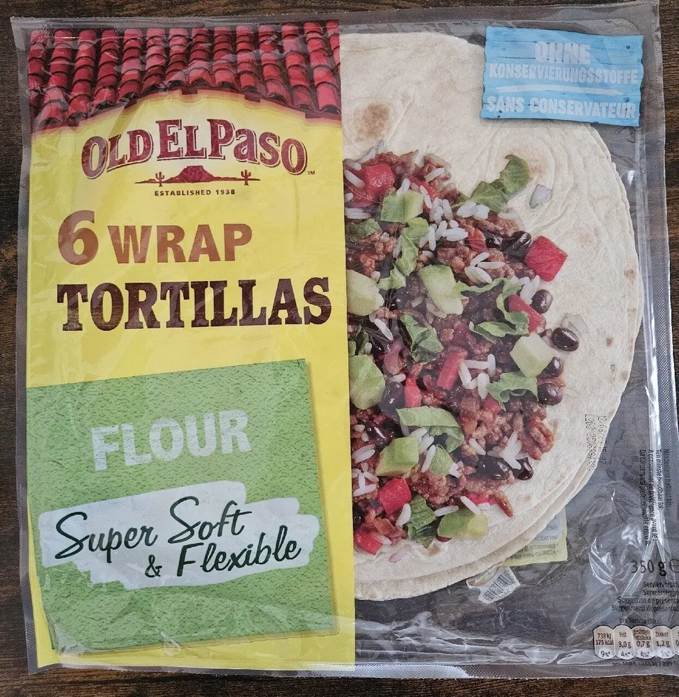 wrap tortillas