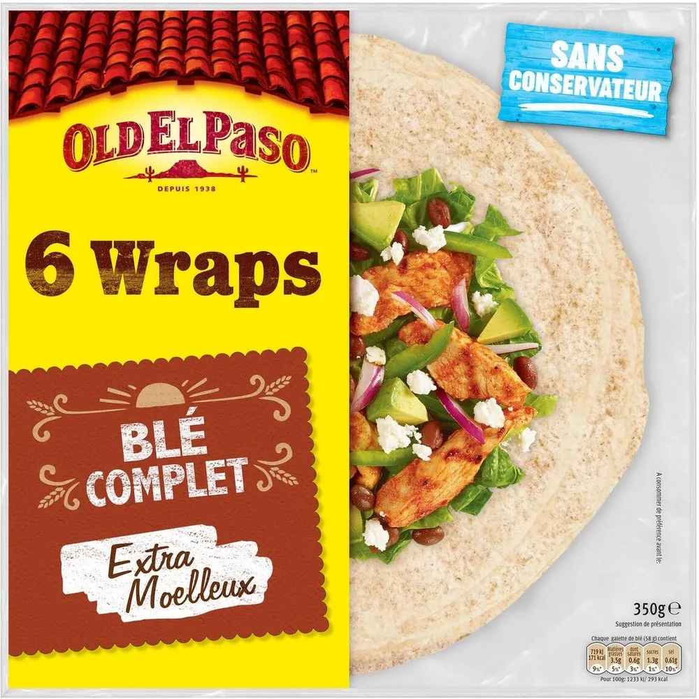 Blé Complet Wraps