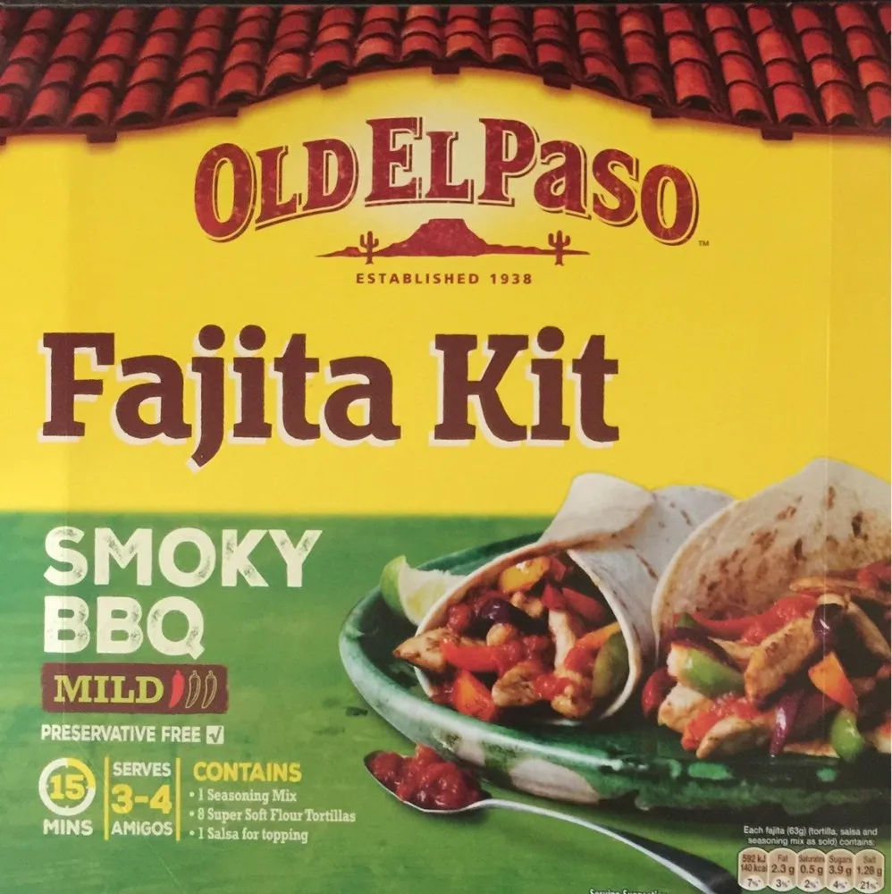 FAJITA the Kit SMOKY BBQ mild