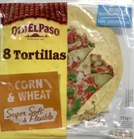 8 tortillas au maïs et blé