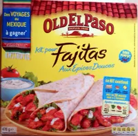 Kit pour Fajitas aux épices douces