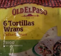 Tortillas Wraps Trigo Old El Paso