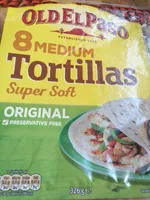 8 Original Medium Tortillas