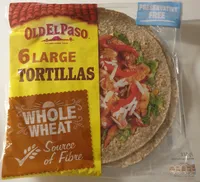 6 Large Tortillas