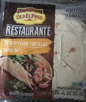 Old El Paso Restaurante Mini Tortillas X10 275G