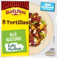 8 Tortillas - Blé nature