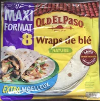 Wraps de Blé nature - Extra moelleux