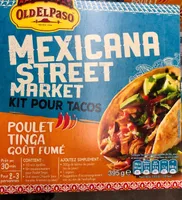 Kit pour Tacos poulet Tinga fumé Old el Paso