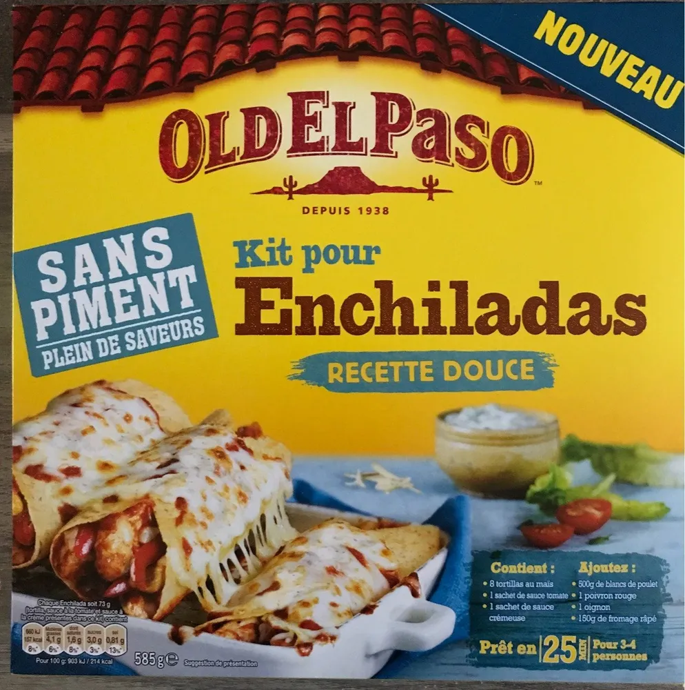 Enchiladas (Recette Douce)