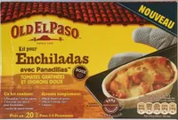 Kit pour enchiladas avec panadillas Tomates gratinées et oignons doux