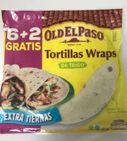 Tortillas mejicanas de trigo Wraps 6 unidades envase 350 g