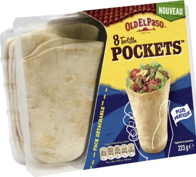8 Tortilla Pockets