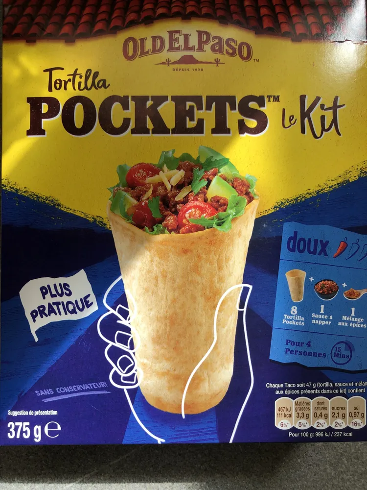 Tortilla pockets