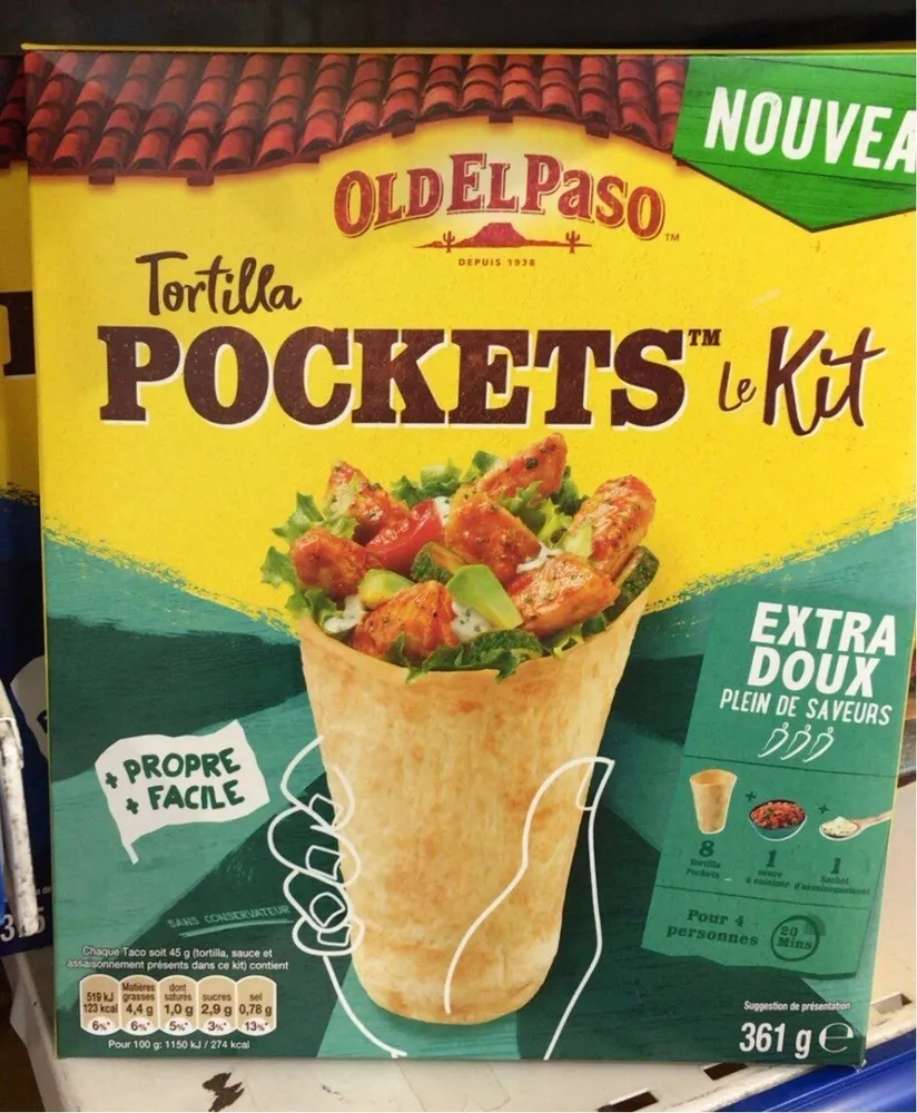 Tortilla pockets