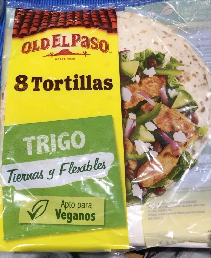 8 tortillas trigo