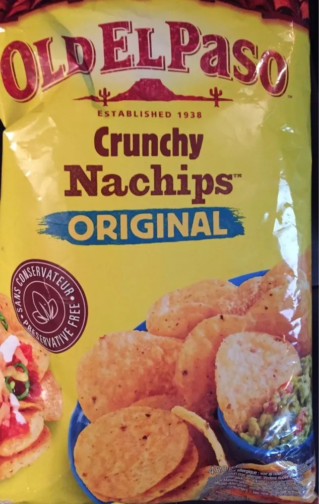 Crunchy nachips original