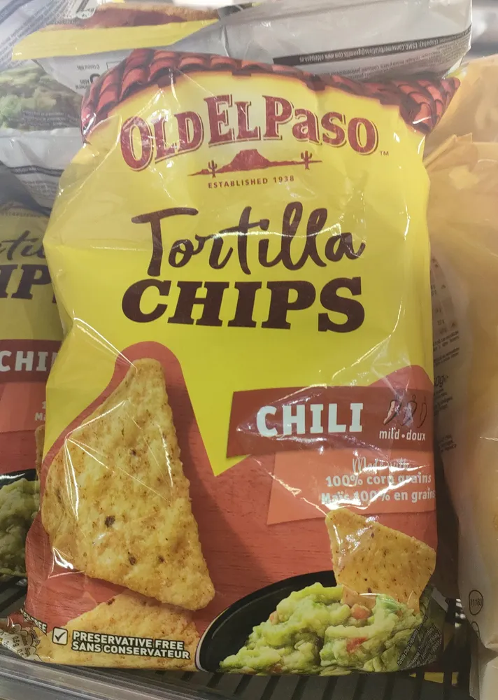 Tortilla chips chili