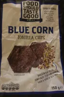 Blue corn tortilla chips