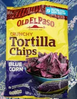 Tortilla chips blue corn