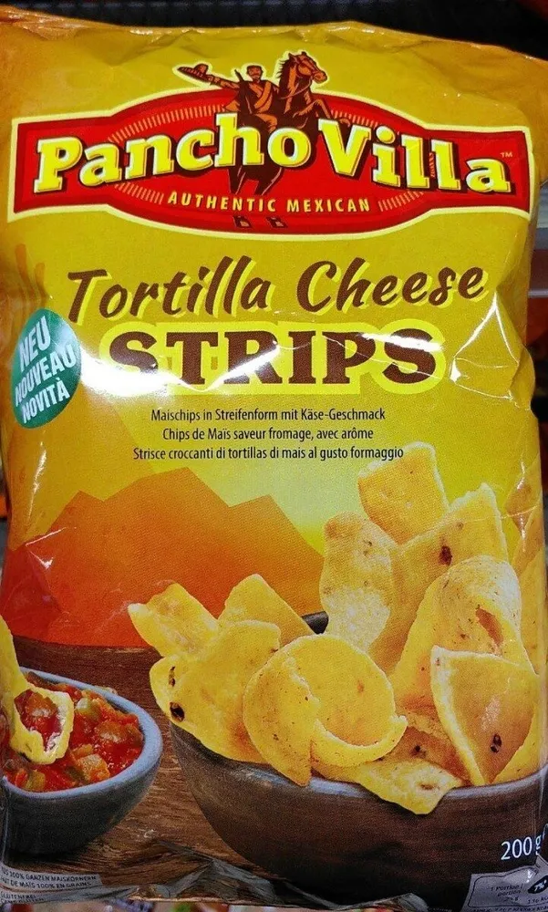 Tortilla cheese Strips