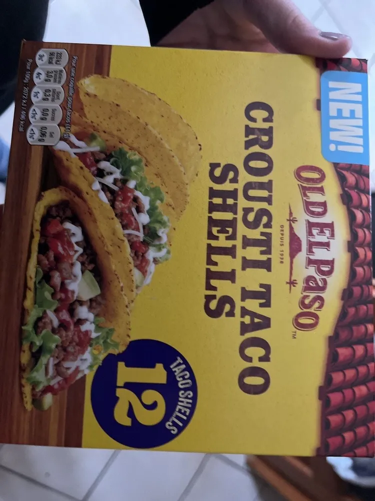 Crousti tacos shells