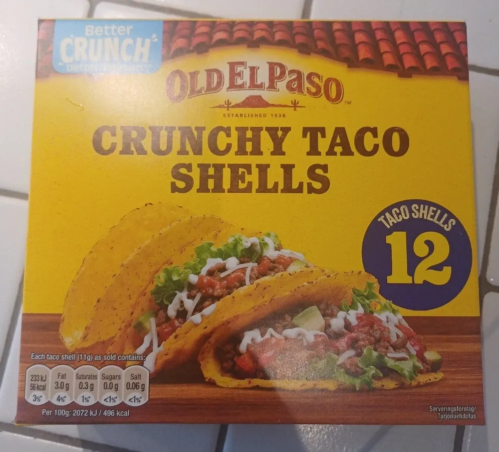 Crunchy Taco Shells
