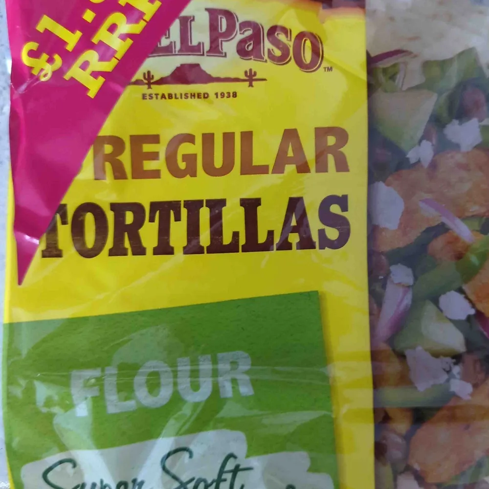 Regular Flour Tortillas