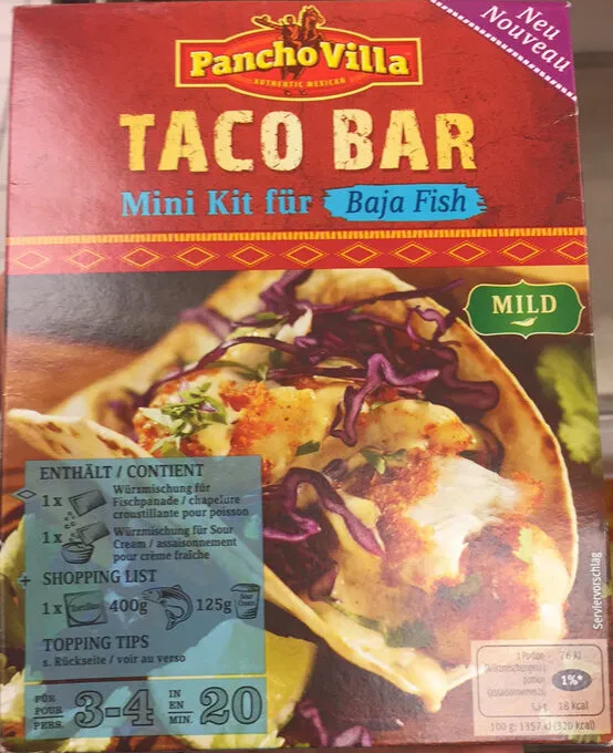 Taco Bar Mini Kit für Baja Fish