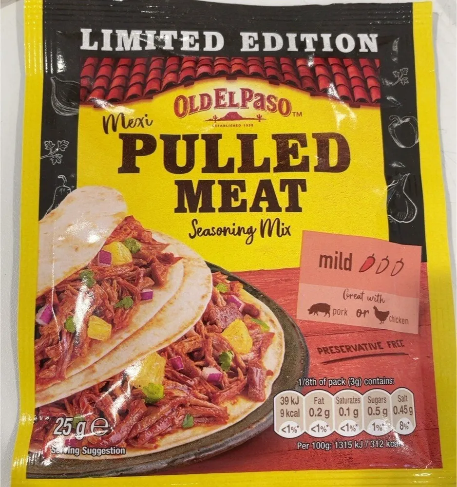 Pulled meat seasoning