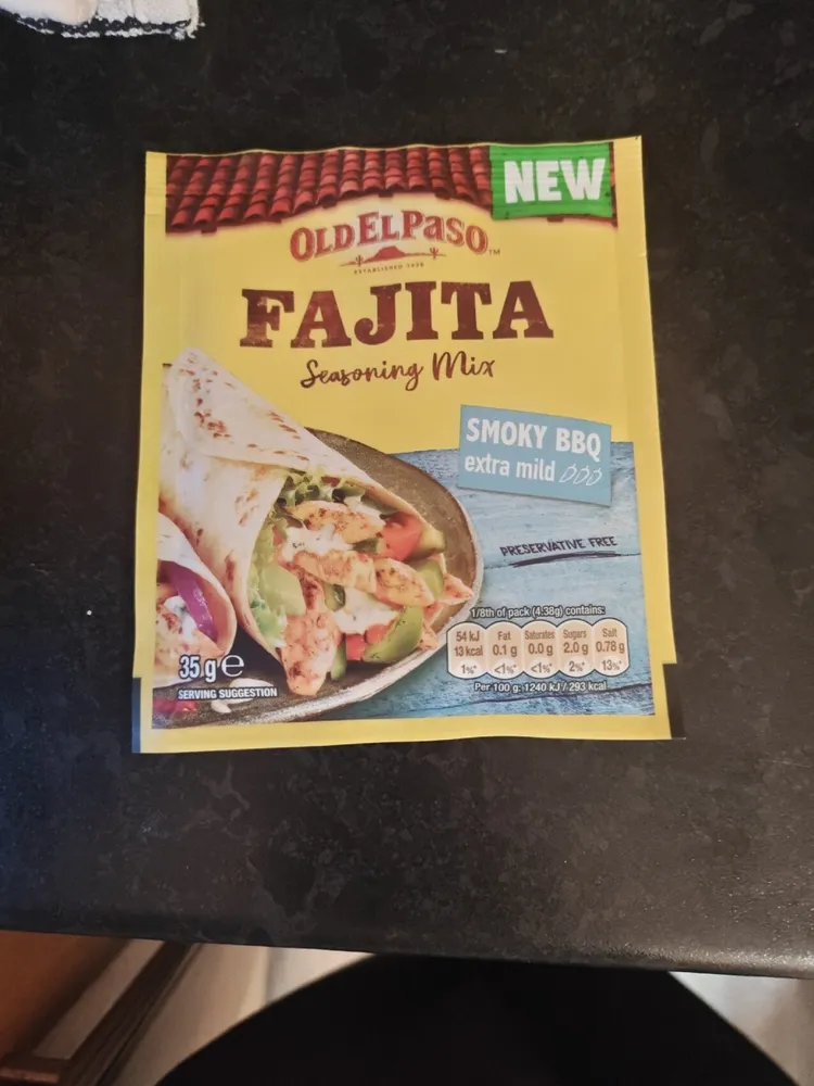 ICE MEAL OLDELPASO ESTABLISHED 1938 TM NEW FAJITA