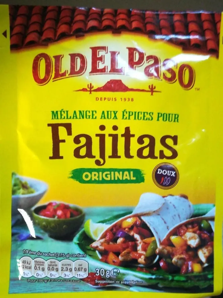 Mélange aux Épices pour Fajitas