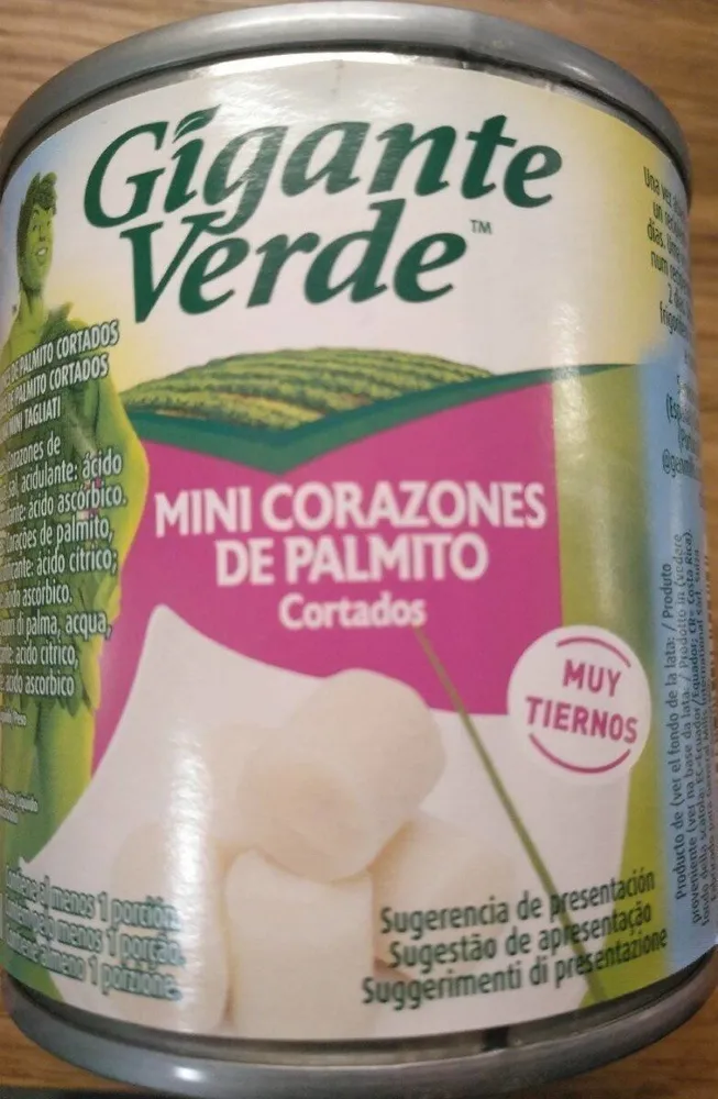 Mini corazones de Palmito