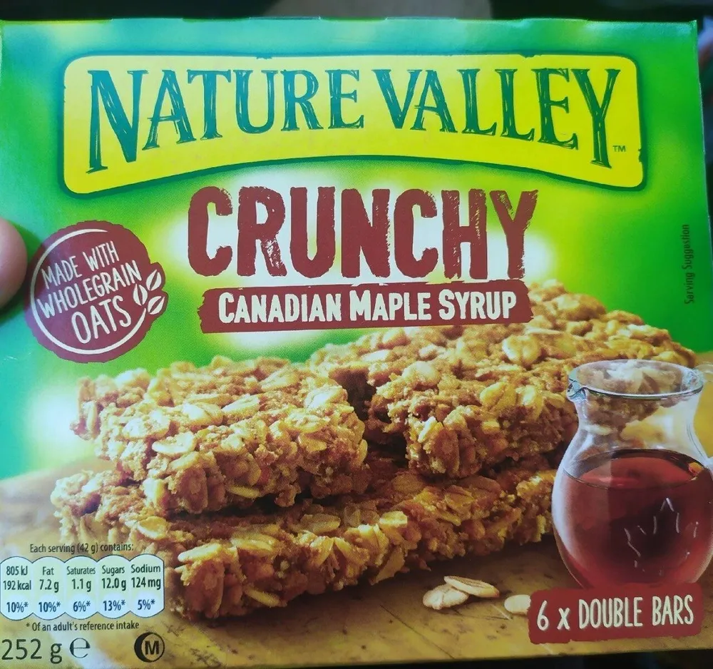 CRUNCHY CANADIAN MAPLE SYRUP