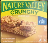 Nature valley crunchy oats and roasted almond
