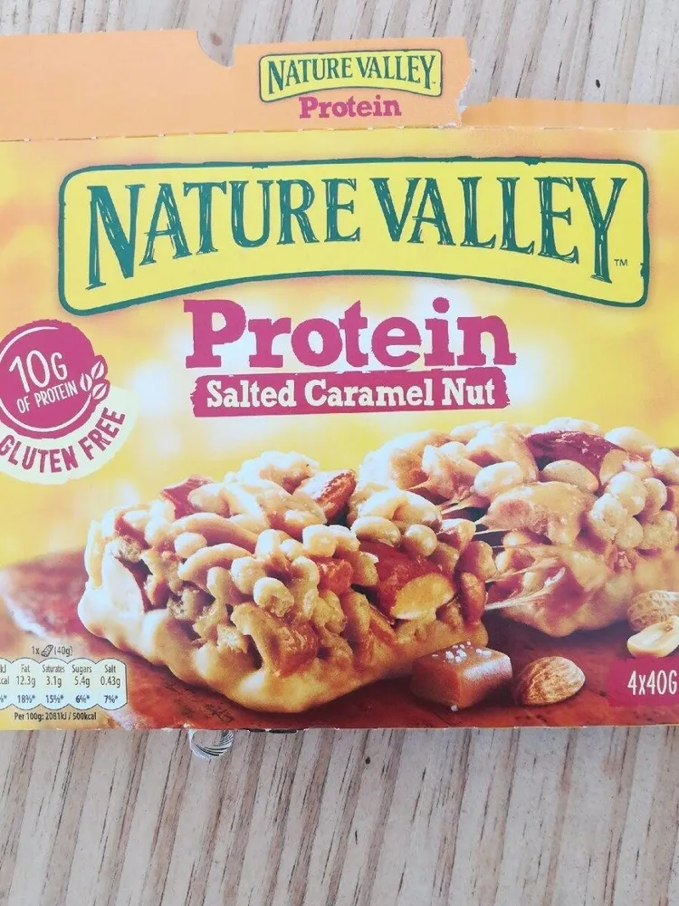 Protein salted caramel nut