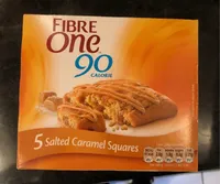 Fibre One Salted Caramel Bars 5X24G