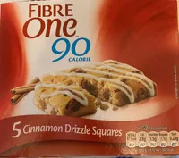 Cinnamon drizzle squares