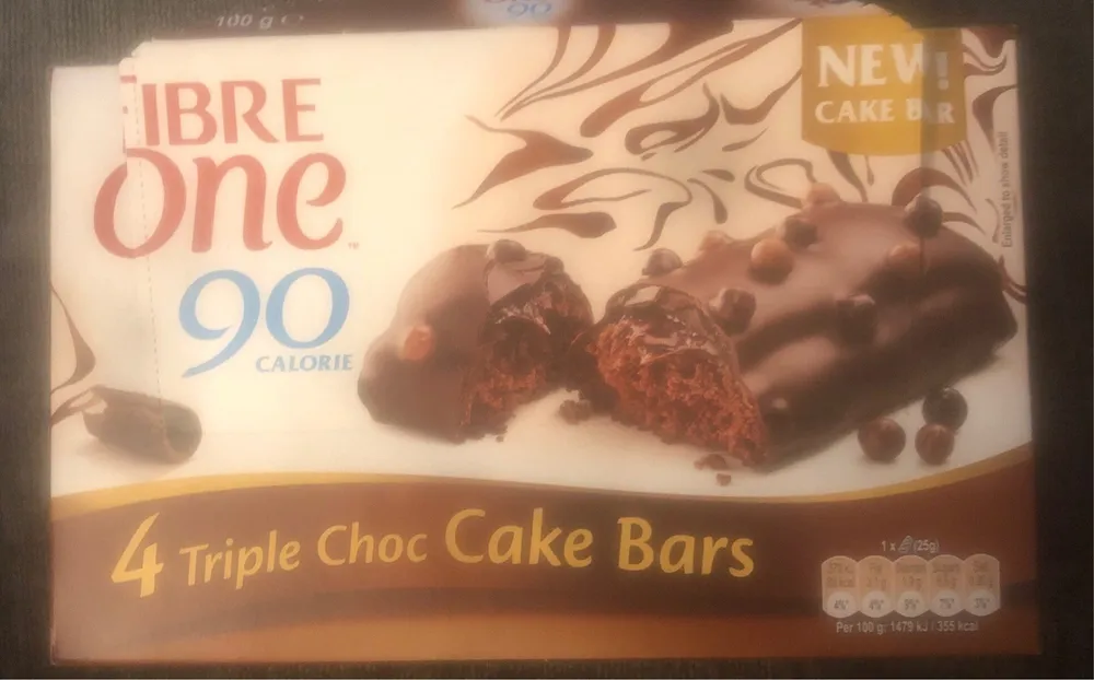 Triple Choc Cake Bars