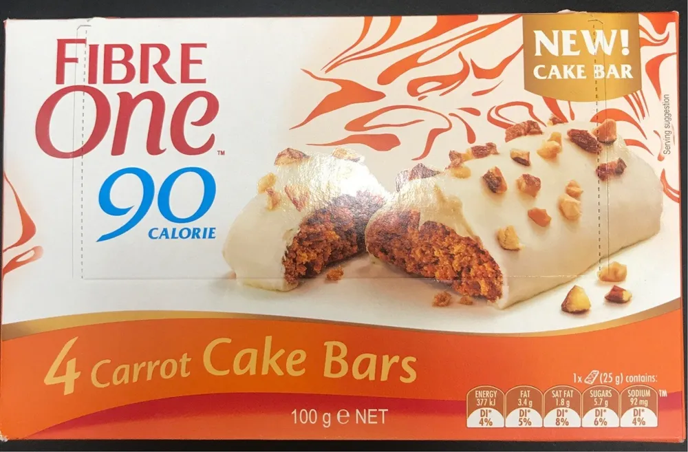 Fibre cake bars