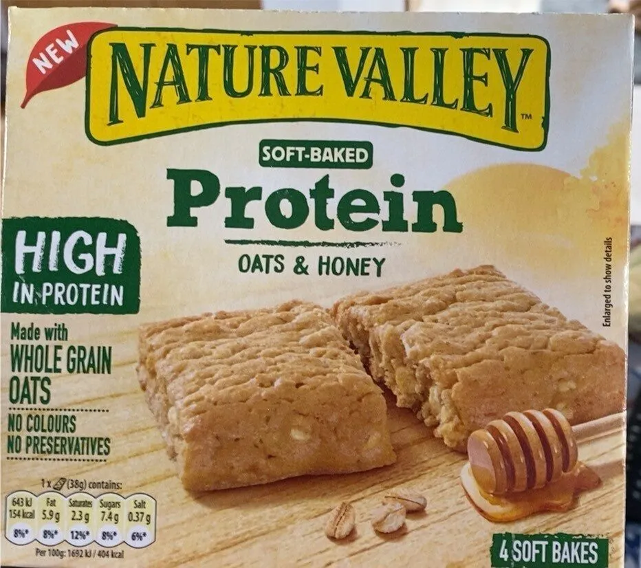 Soft baked protein