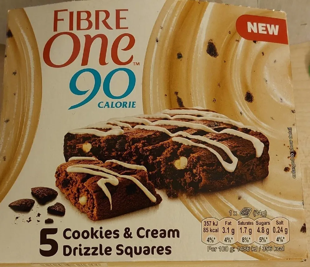Cookies and Cream Drizzle Squares