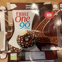 High in fibre donut chocolate