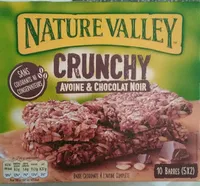 Nature valley crunchy oats and dark chocolate